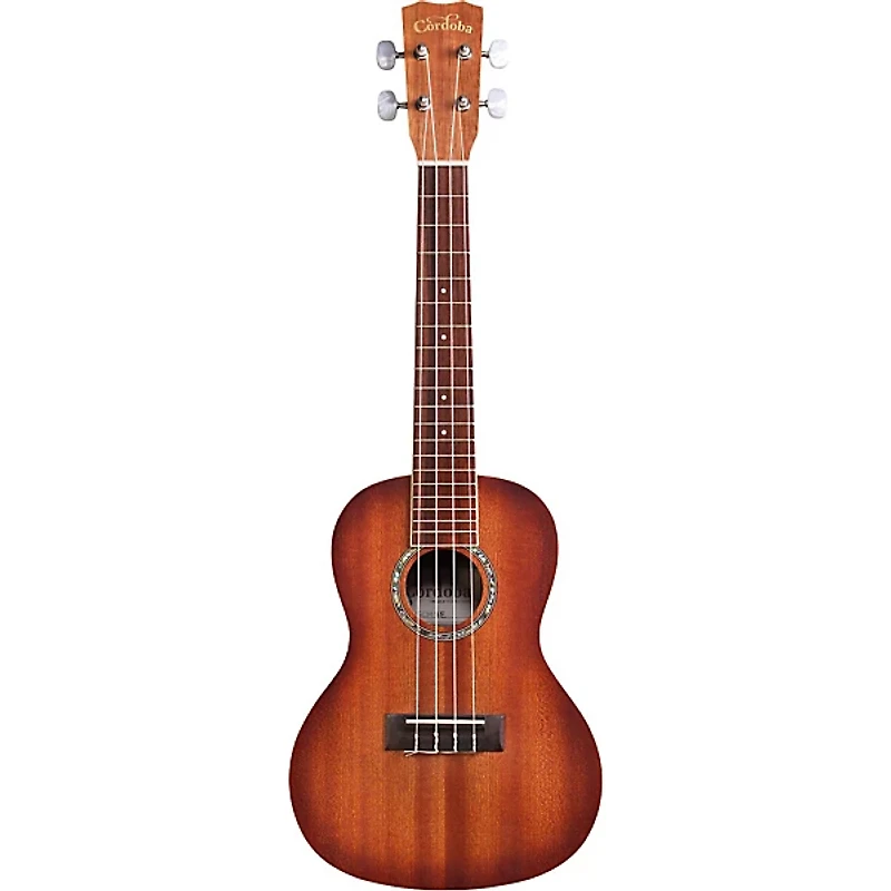 Cordoba 15CM-E Concert Acoustic-Electric Ukulele Edge Burst