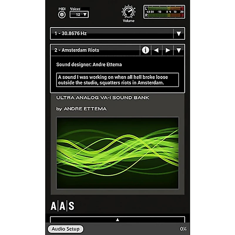 Applied Acoustics Systems Sound Bank Series Ultra Analog VA-2 - 30.8676 Hz Software Download