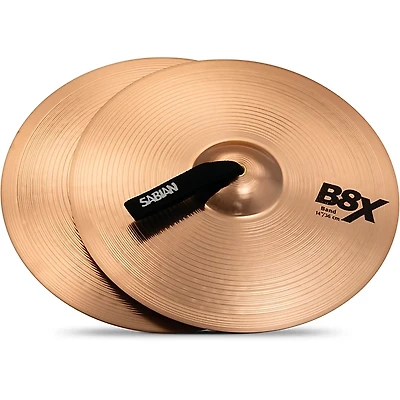 SABIAN B8X Marching Band Cymbals, Pair