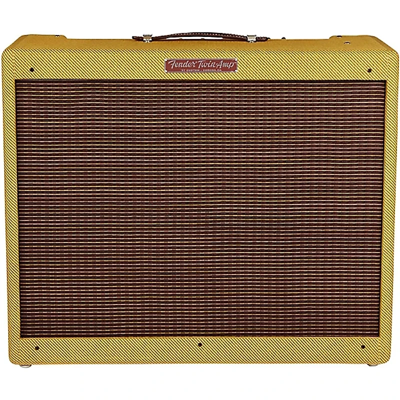 Fender '57 Custom Twin-Amp 40W 2x12 Tube Guitar Amplifier Lacquered Tweed