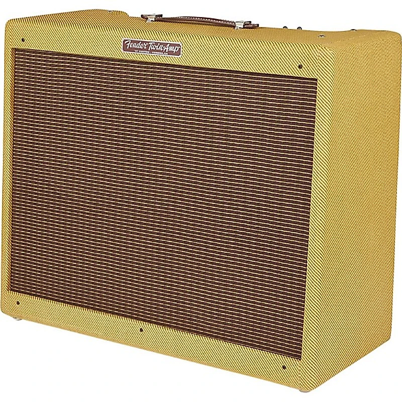 Fender '57 Custom Twin-Amp 40W 2x12 Tube Guitar Amplifier Lacquered Tweed