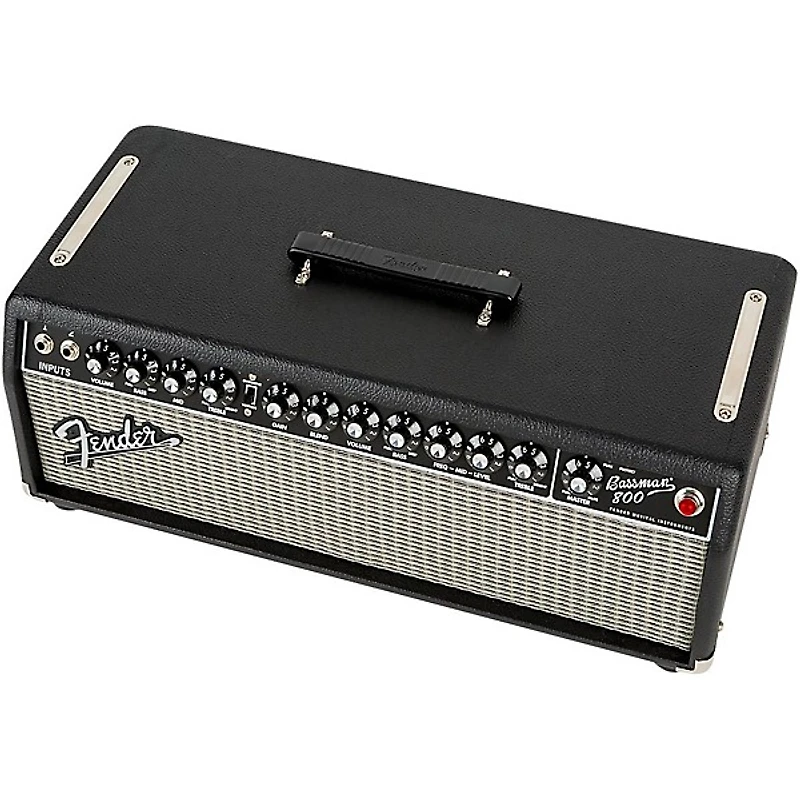 Fender Bassman 800 Hybrid 800W Bass Amp Head Black