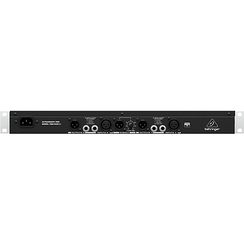 Behringer ULTRAGRAPH PRO FBQ1502HD 2-Channel 15-Band Graphic EQ
