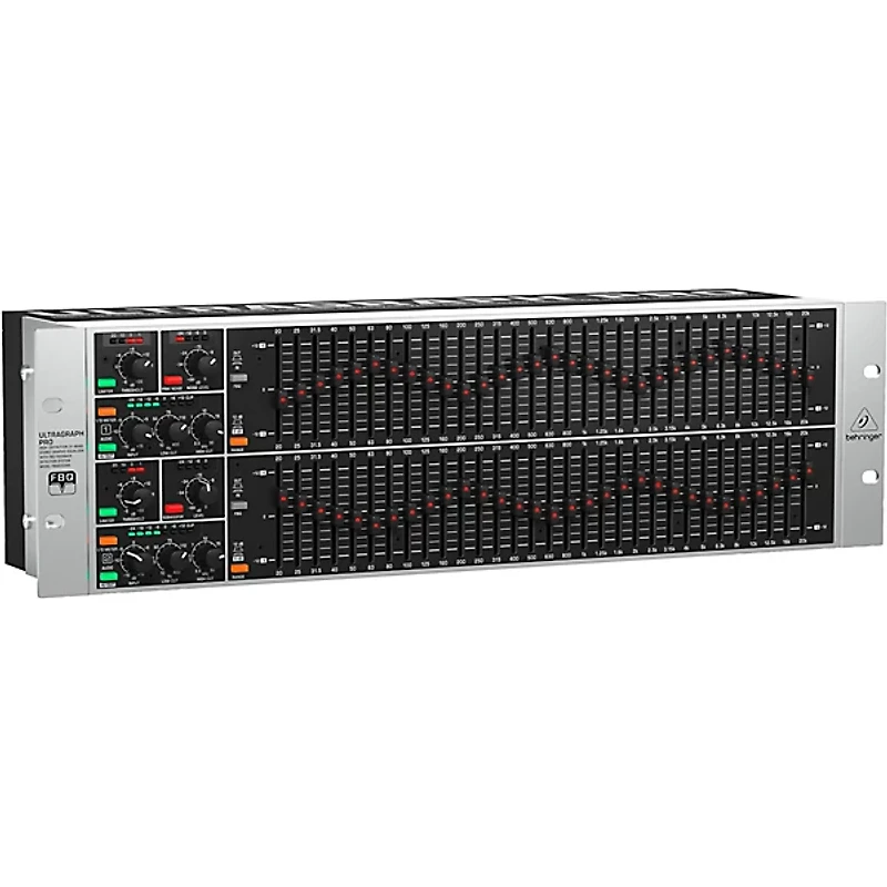 Behringer ULTRAGRAPH PRO FBQ6200HD 2-Channel 31-Band Graphic EQ With FBQ Feedback Detection System