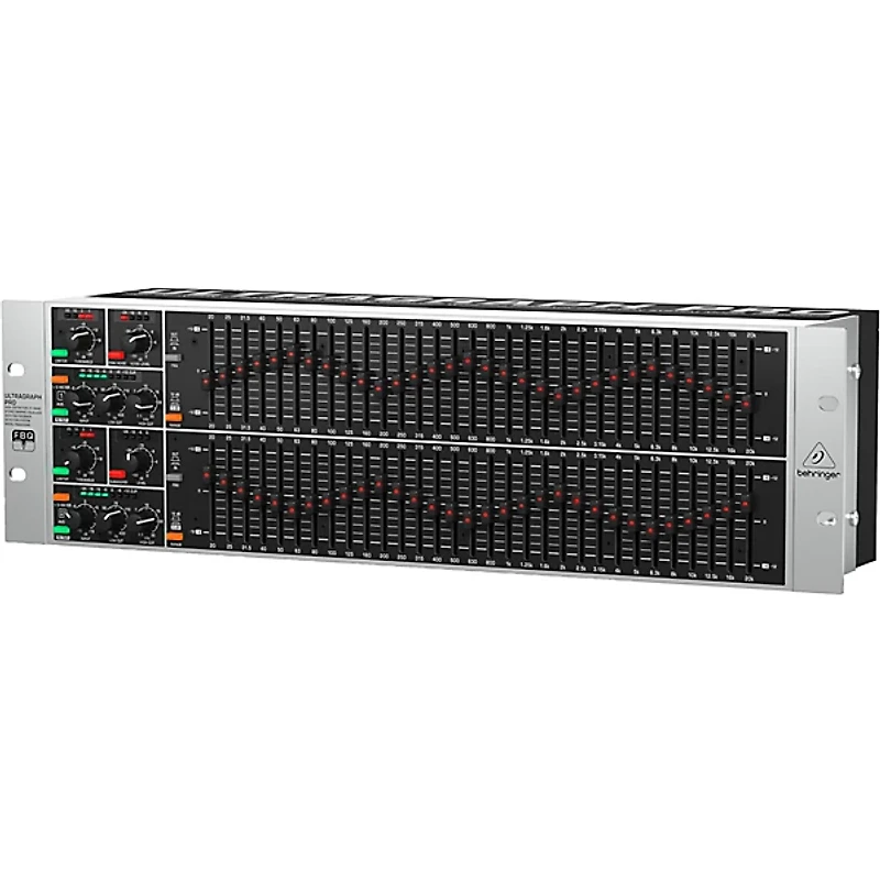 Behringer ULTRAGRAPH PRO FBQ6200HD 2-Channel 31-Band Graphic EQ With FBQ Feedback Detection System