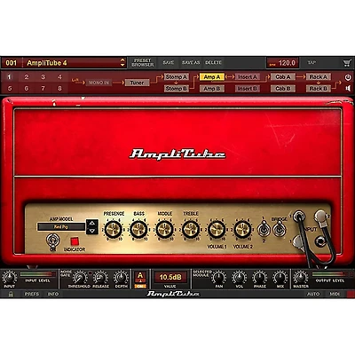 IK Multimedia AmpliTube 4 Ampeg SVX Power DUO Bundle