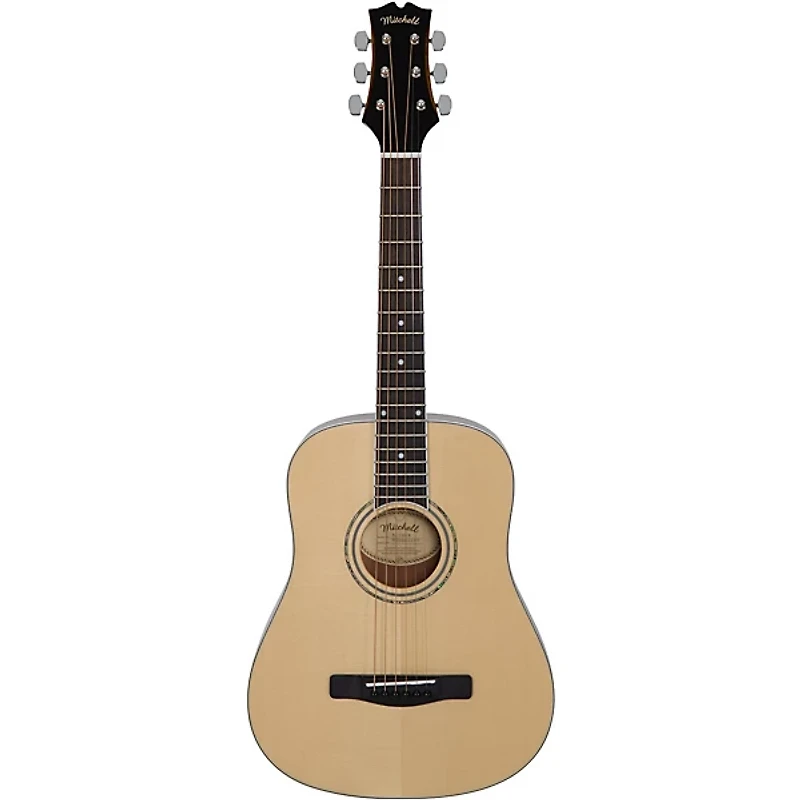 Mitchell DJ120 Junior Dreadnought Acoustic Guitar Natural