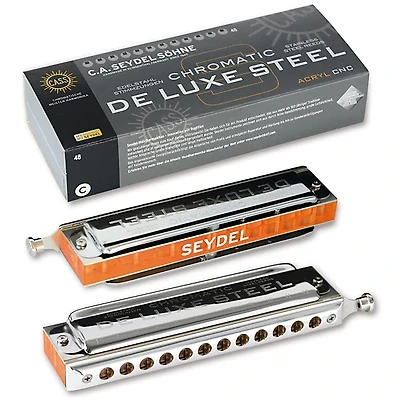 SEYDEL Chromatic DE LUXE STEEL Solo Harmonica