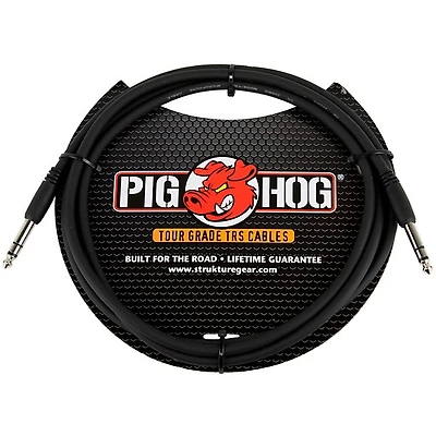Pig Hog Instrument Cable 1/4" TRS to 1/4" TRS