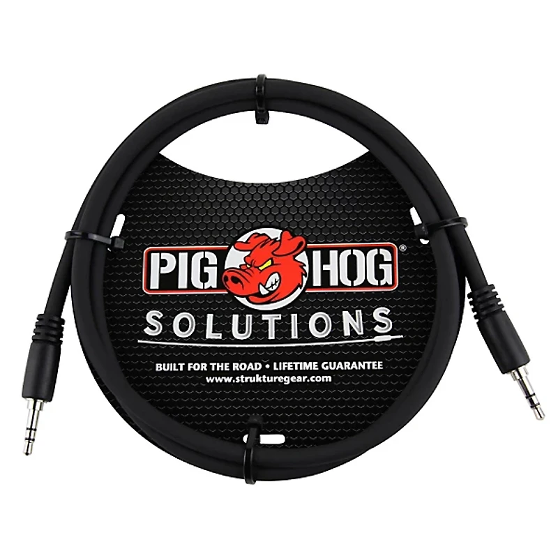 Pig Hog Solutions 3.5mm TRS to 3.5mm TRS Adapter Cable