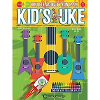 Centerstream Publishing Kid's Uke - Ukulele Activity Fun Book