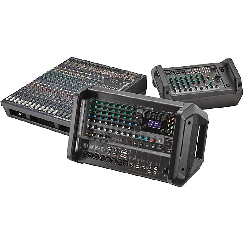 Yamaha EMX7 12-Input Powered Mixer With Dual 710-Watt Amp