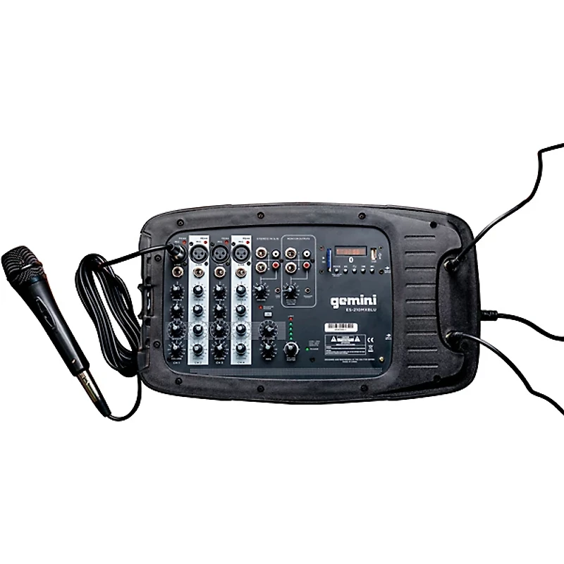 Gemini ES-210MXBLU-ST Portable PA System