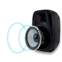 Gemini ES-210MXBLU-ST Portable PA System