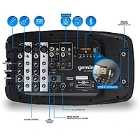 Gemini ES-210MXBLU-ST Portable PA System
