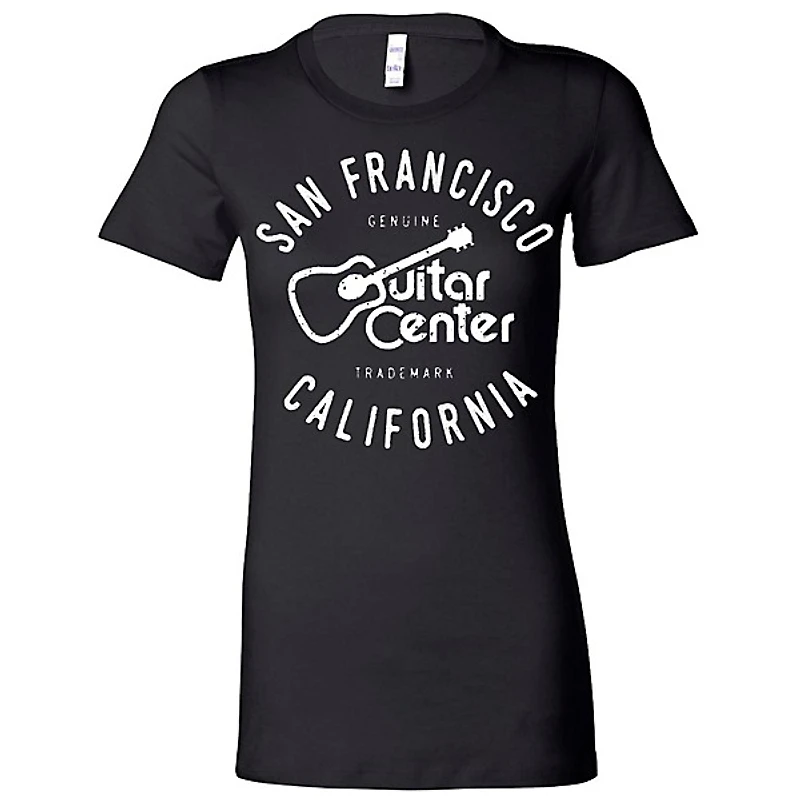 Guitar Center Ladies San Francisco Fitted Tee