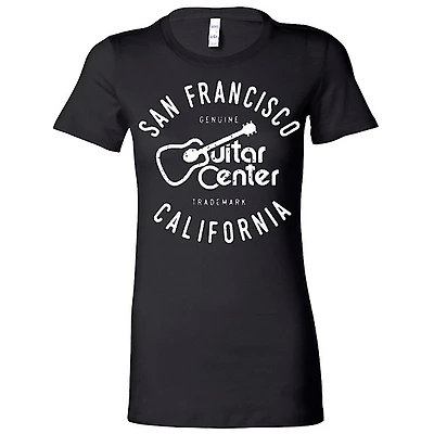 Guitar Center Ladies San Francisco Fitted Tee