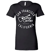 Guitar Center Ladies San Francisco Fitted Tee