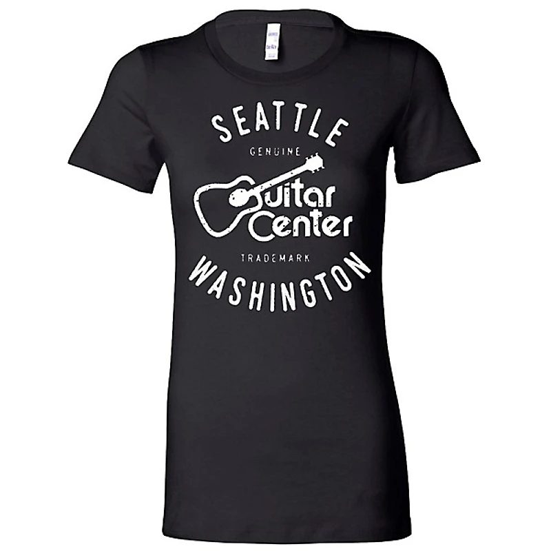 Guitar Center Ladies Seattle Fitted Tee