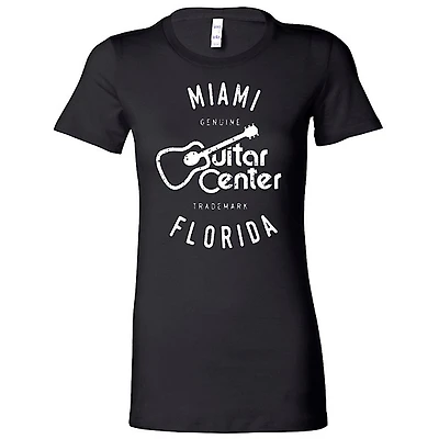 Guitar Center Ladies Miami Fitted Tee
