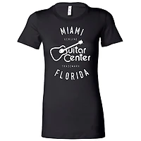 Guitar Center Ladies Miami Fitted Tee