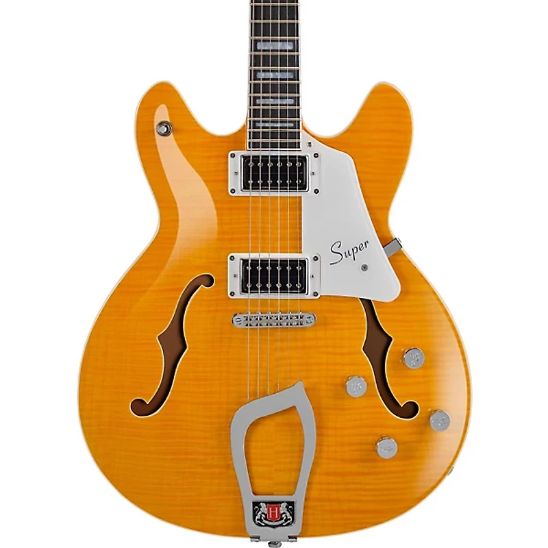 Hagstrom Super Viking Flame Maple Electric Guitar