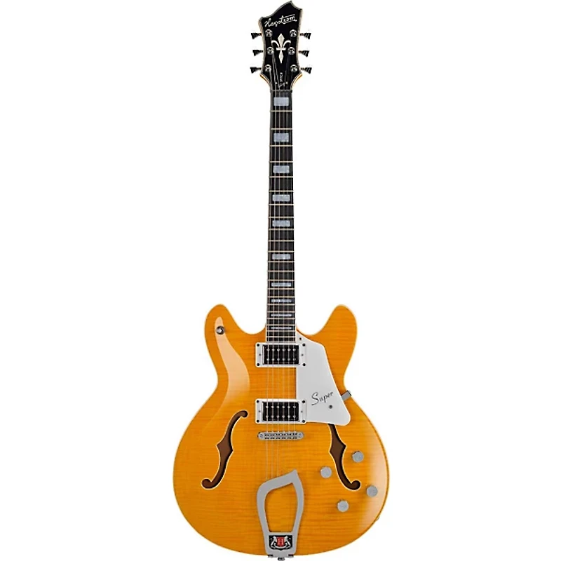 Hagstrom Super Viking Flame Maple Electric Guitar