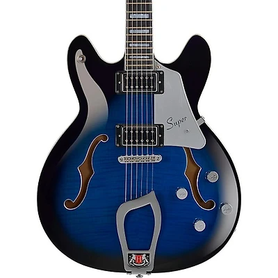 Hagstrom Super Viking Flame Maple Electric Guitar