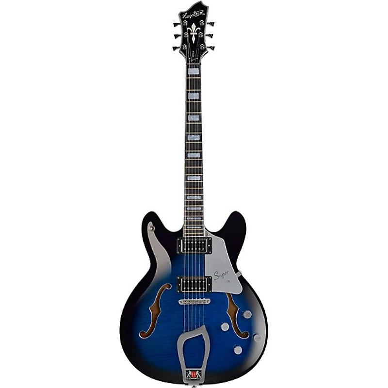 Hagstrom Super Viking Flame Maple Electric Guitar