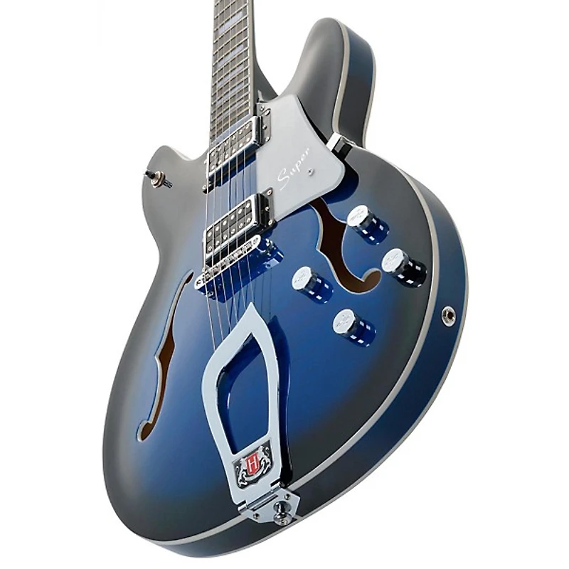 Hagstrom Super Viking Flame Maple Electric Guitar