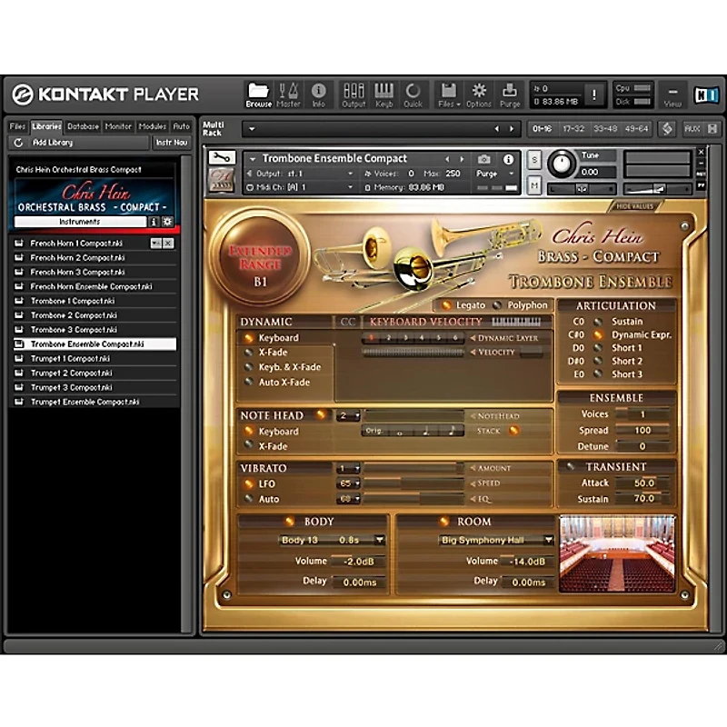 Best Service Chris Hein Orchestral Brass Compact