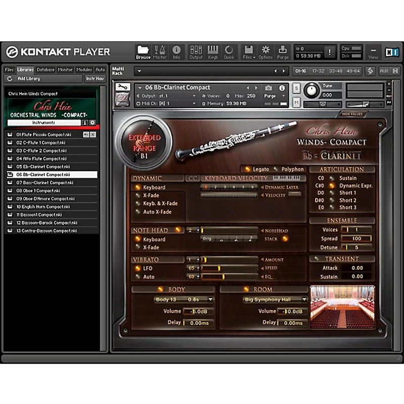 Best Service Chris Hein Orchestral Winds Compact