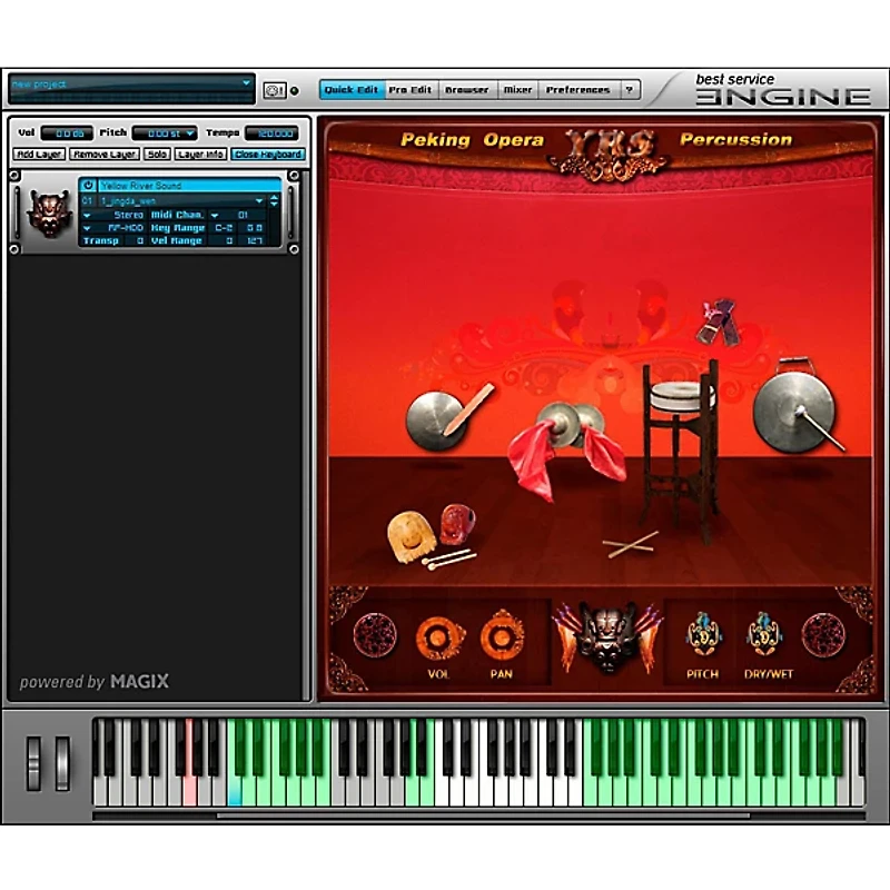 Best Service Peking Opera Percussion