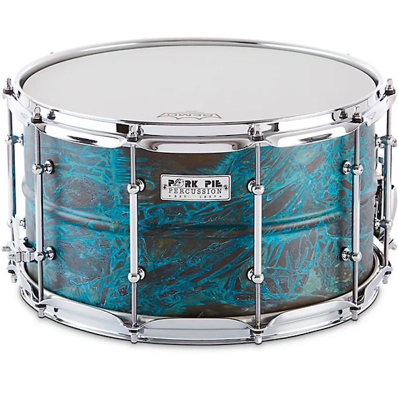 Pork Pie Patina Brass Snare Drum