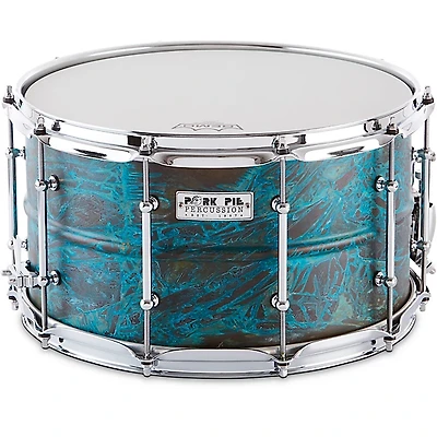 Pork Pie Patina Brass Snare Drum