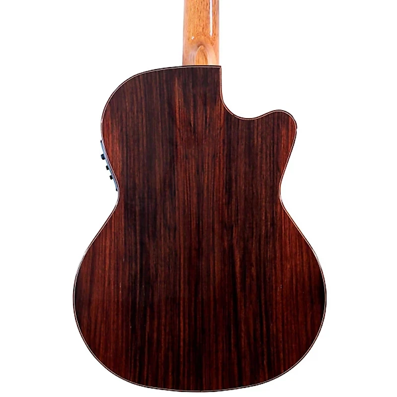 Kremona Verea Left-Handed Classical Acoustic-Electric Guitar Natural
