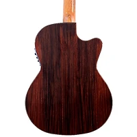 Kremona Verea Left-Handed Classical Acoustic-Electric Guitar Natural