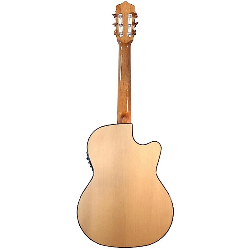 Kremona Rosa Luna Left-Handed Flamenco Blanca Guitar Natural