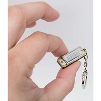 Silver Creek Harmonica Key Chain C