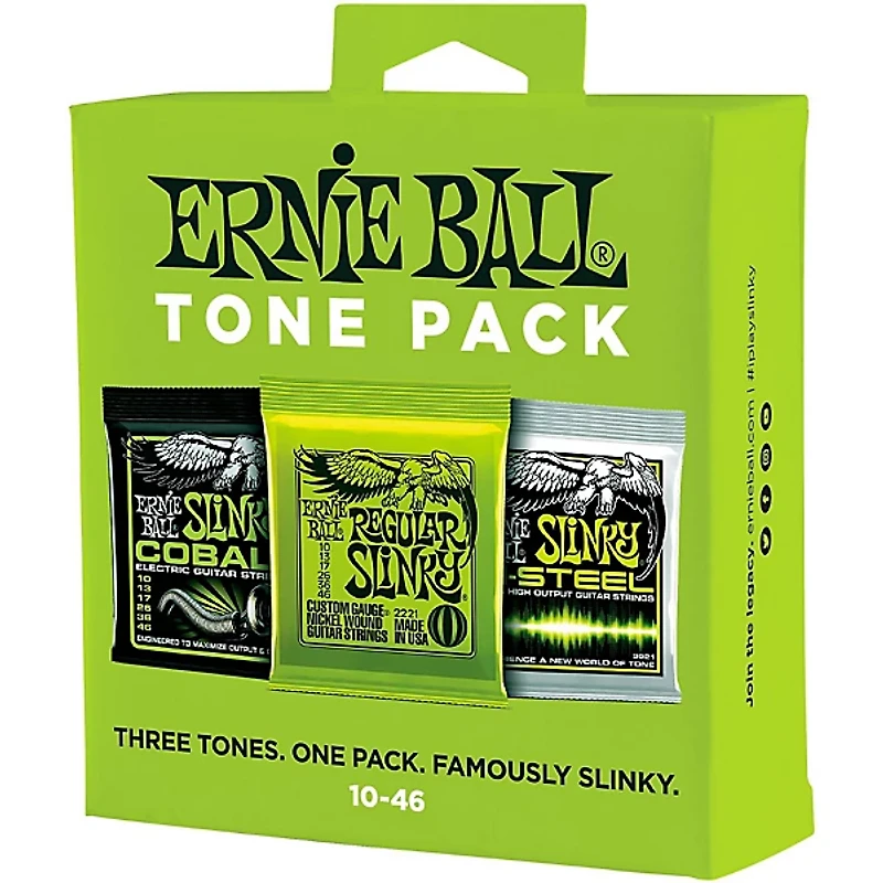 Ernie Ball Ernie Ball Regular Slinky Electric Guitar String Tone Pack