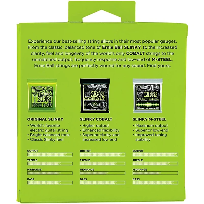 Ernie Ball Ernie Ball Regular Slinky Electric Guitar String Tone Pack