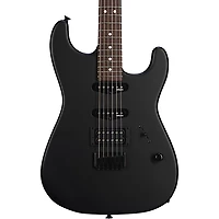 Charvel Custom Shop USA Select San Dimas HSS Hardtail Rosewood Fingerboard Electric Guitar Pitch Black