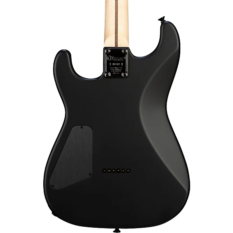 Charvel Custom Shop USA Select San Dimas HSS Hardtail Rosewood Fingerboard Electric Guitar Pitch Black