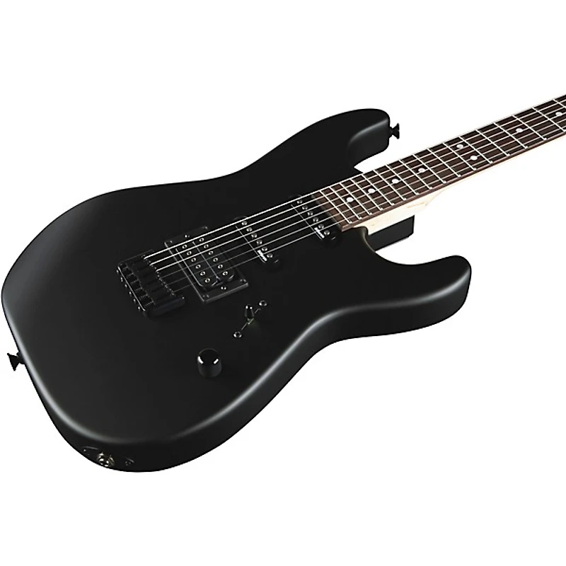 Charvel Custom Shop USA Select San Dimas HSS Hardtail Rosewood Fingerboard Electric Guitar Pitch Black