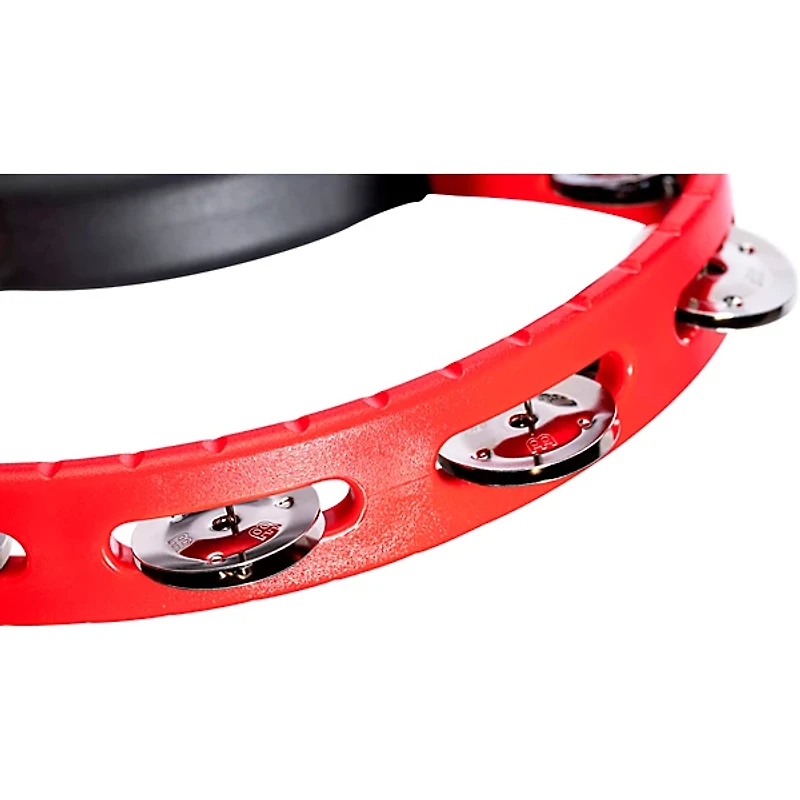 MEINL Percussion  Headliner Series Hand Held ABS Tambourine Red
