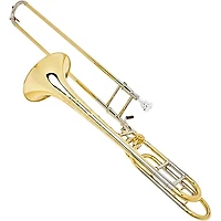 S.E. SHIRES TBQ30R Q-Series Professional F-Attachment Trombone Lacquer, Yellow Brass Bell