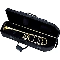 S.E. SHIRES TBQ30R Q-Series Professional F-Attachment Trombone Lacquer, Yellow Brass Bell