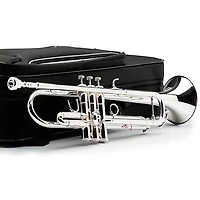 Jupiter JTR1100S Performance Series Bb Trumpet With Reverse Leadpipe Silver plated Yellow Brass Bell