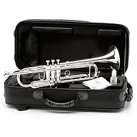 Jupiter JTR1100S Performance Series Bb Trumpet With Reverse Leadpipe Silver plated Yellow Brass Bell