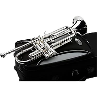 Jupiter JTR1100S Performance Series Bb Trumpet With Reverse Leadpipe Silver plated Yellow Brass Bell